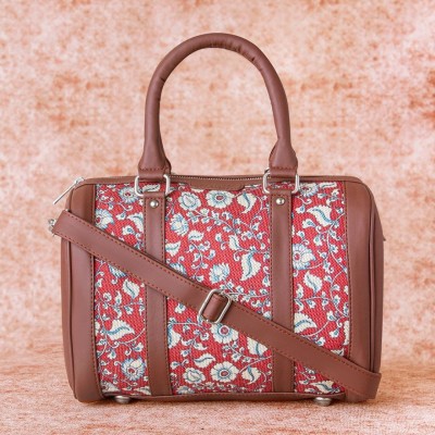 Chittoor Red Kalamkari Handbag