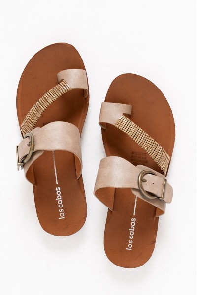 Bria Taupe Slide