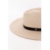 Hunter Wheat Wide Brim Fedora